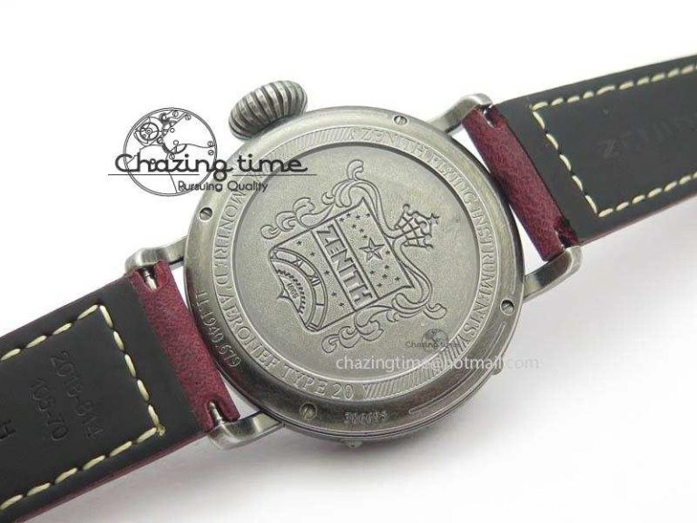Pilot Type 20 Extra Special 40mm Aged SS V6F 1:1 Best Edition On Asso Strap MIYOTA9015 (Pink) Resilient 10029