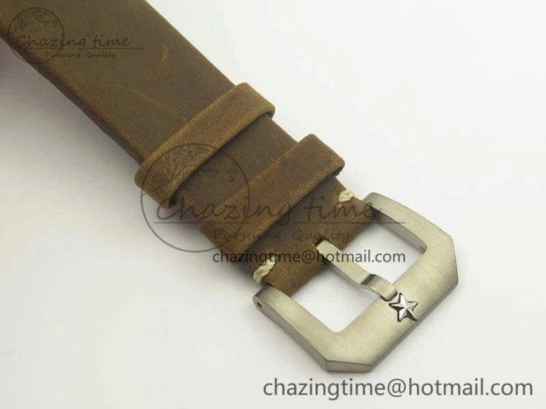 Pilot Type 20 Extra Special 45mm Aged SS Case V6F 1:1 Best Edition Gray Dial On Asso Strap A MultiPurpose 10021
