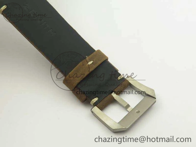 Pilot Type 20 Extra Special 45mm Aged SS Case V6F 1:1 Best Edition Gray Dial On Asso Strap A MultiPurpose 10021