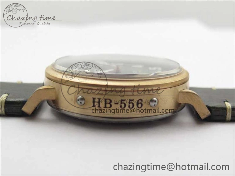 Pilot Type 20 Extra Special Bronze XF 1:1 Best Edition Green Dial on Green Leather Strap A Minimalist 10024