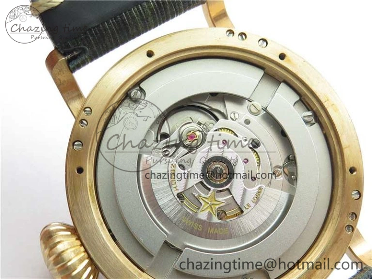 Pilot Type 20 Extra Special Bronze XF 1:1 Best Edition Green Dial on Green Leather Strap A Minimalist 10024