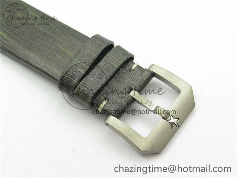 Pilot Type 20 Extra Special Bronze XF 1:1 Best Edition Green Dial on Green Leather Strap A Minimalist 10024