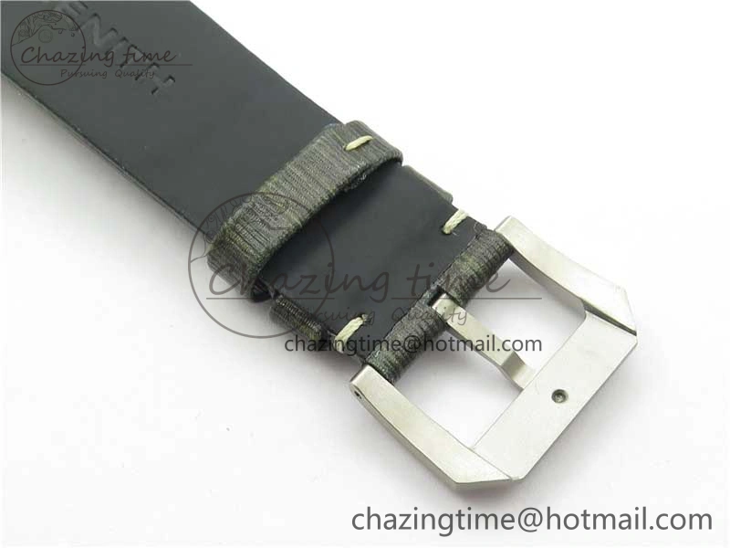 Pilot Type 20 Extra Special Bronze XF 1:1 Best Edition Green Dial on Green Leather Strap A Minimalist 10024