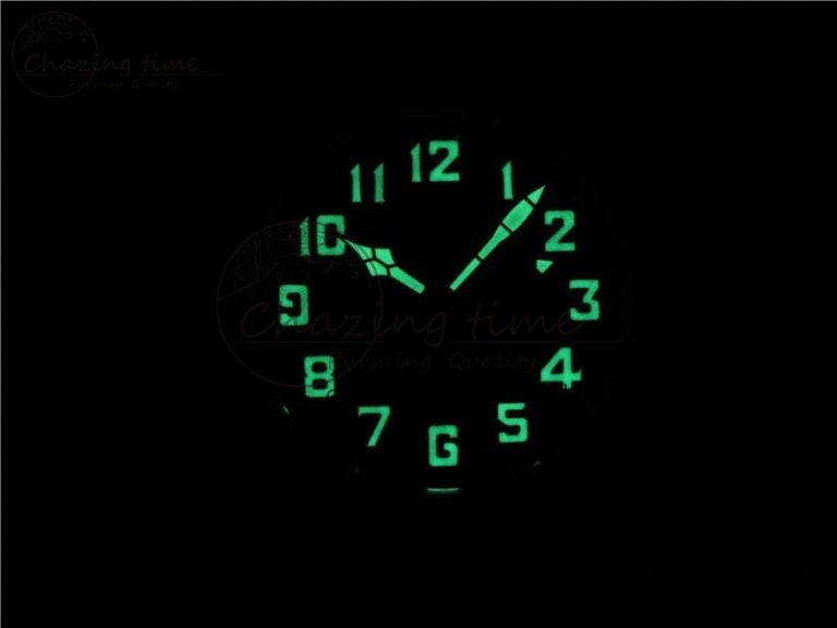 Pilot Type 20 Extra Special Bronze XF 1:1 Best Edition Green Dial on Green Leather Strap A Minimalist 10024