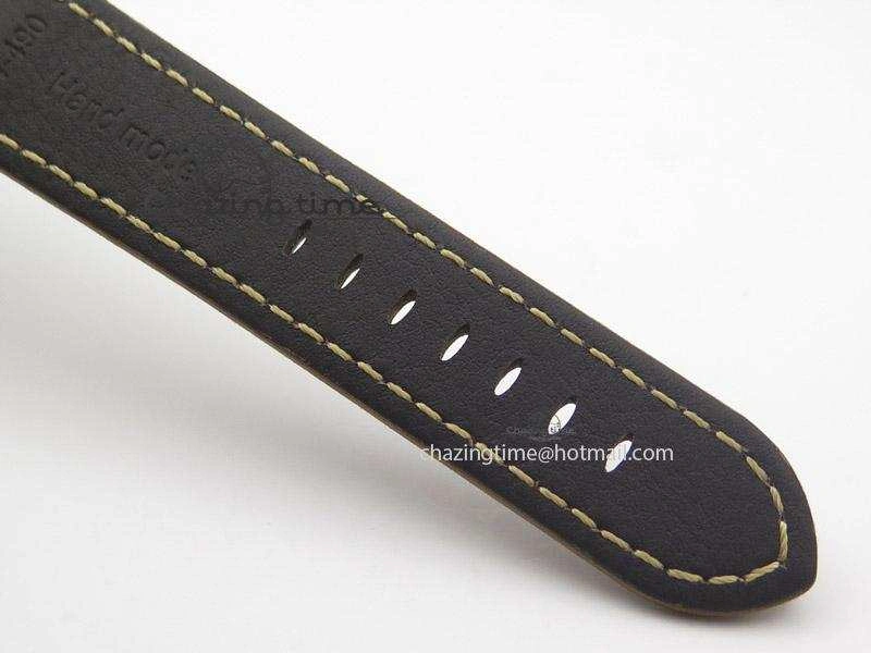 Pilot Type 20 Extra Special PVD 47mm Black Dial Camouflage Markers On Brown Asso Strap A23J GoodFit 10046