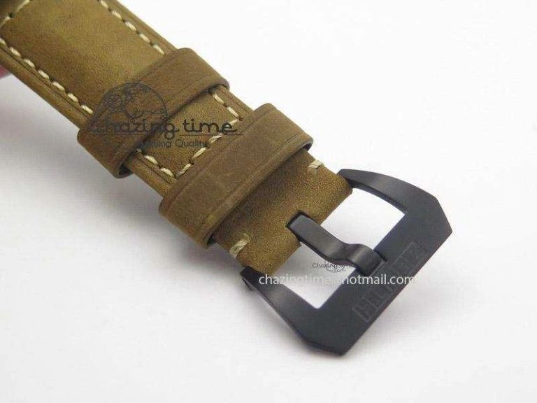 Pilot Type 20 Extra Special PVD 47mm Black Dial On Brown Asso Strap A23J TopPick 10042