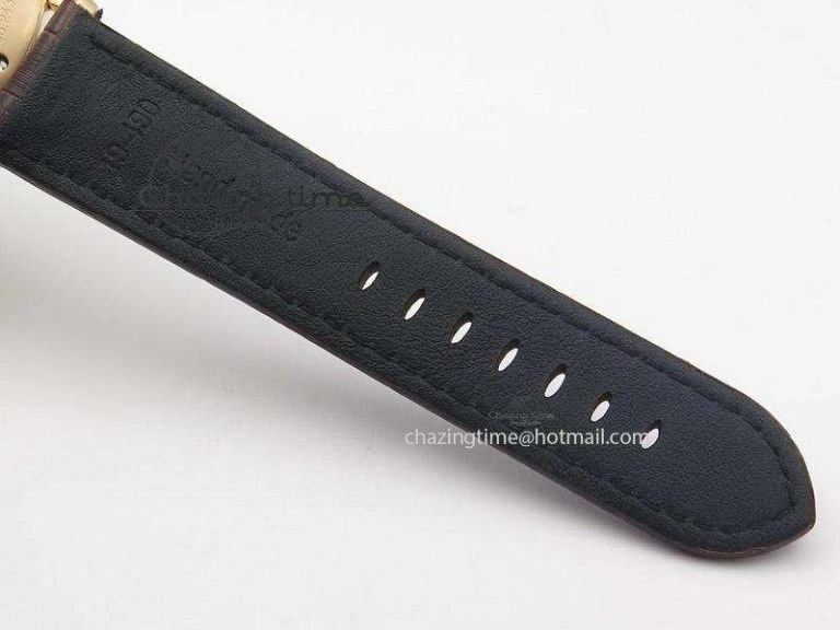 Pilot Type 20 Extra Special RG 47mm Black Dial Camouflage Markers On Brown Asso Strap A23J Neat 10043