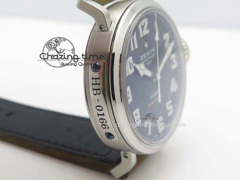 WaterResistant Pilot Type 20 Extra Special SS 45mm V6F 1:1 Best Edition On Brown Asso Strap A 10041