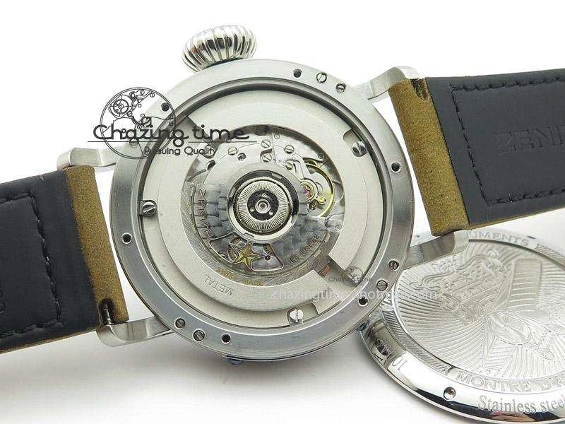 WaterResistant Pilot Type 20 Extra Special SS 45mm V6F 1:1 Best Edition On Brown Asso Strap A 10041