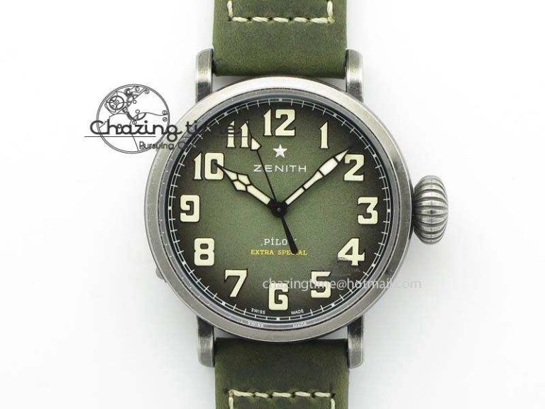Packable Pilot Type 20 Extra Special SS 45mm ZF 1:1 Best Edition On Asso Strap A2892 V 10038