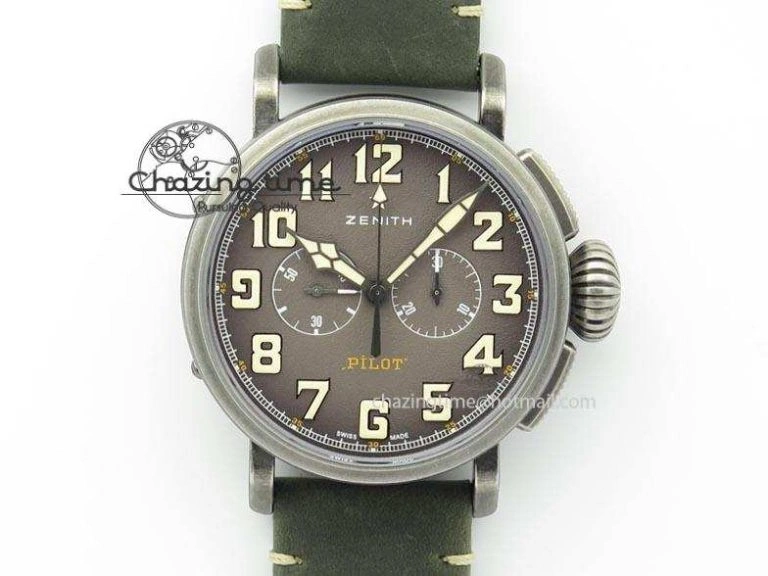 Packable Pilot Type 20 Extra Special SS 45mm ZF 1:1 Best Edition On Asso Strap A2892 V 10038
