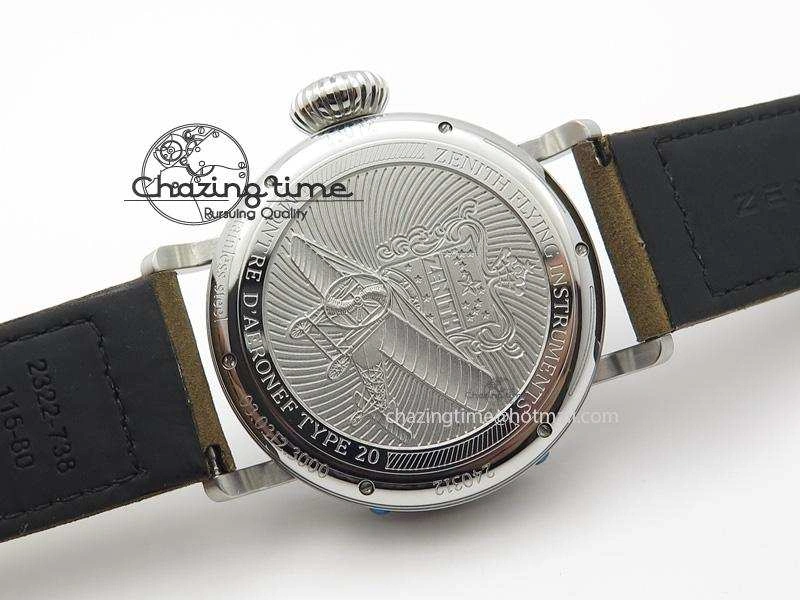 Packable Pilot Type 20 Extra Special SS 45mm ZF 1:1 Best Edition On Asso Strap A2892 V 10038