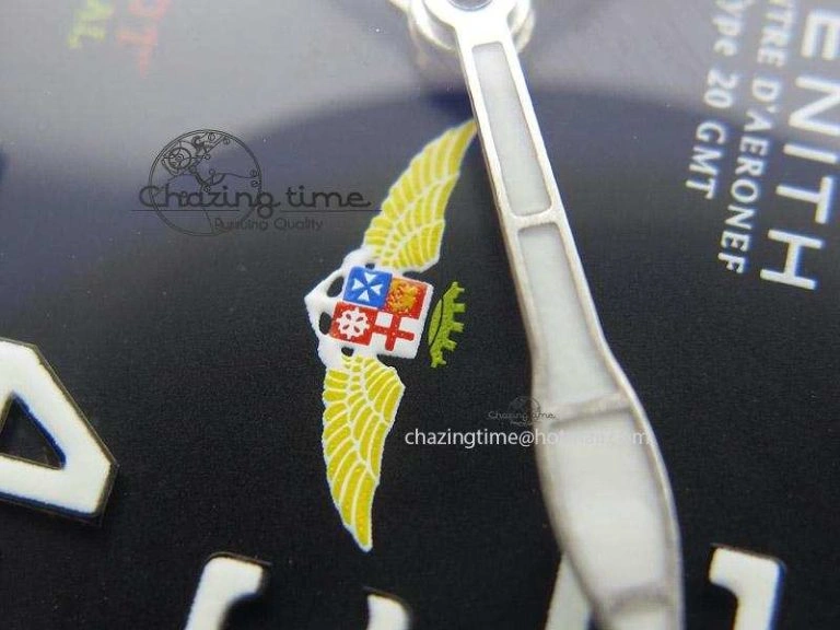 Pilot Type 20 Extra Special SS 47mm Black Dial On black Asso Strap A23J Versatile 10048