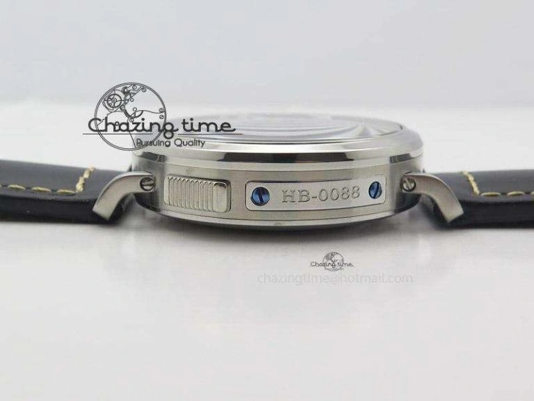 Pilot Type 20 Extra Special SS 47mm Black Dial On black Asso Strap A23J Versatile 10048