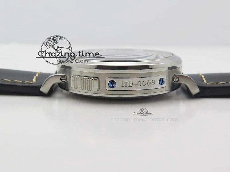 Pilot Type 20 Extra Special SS 47mm Black Dial On black Asso Strap A23J Versatile 10048