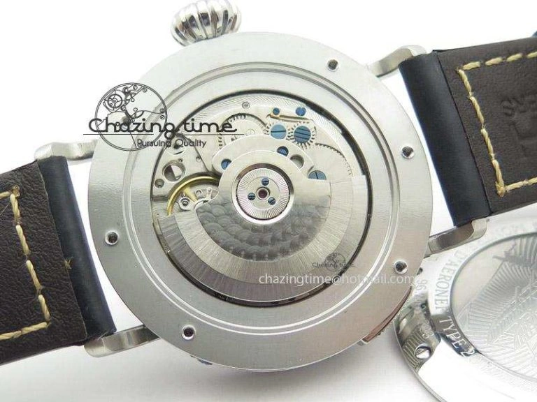 Pilot Type 20 Extra Special SS 47mm Black Dial On black Asso Strap A23J Versatile 10048
