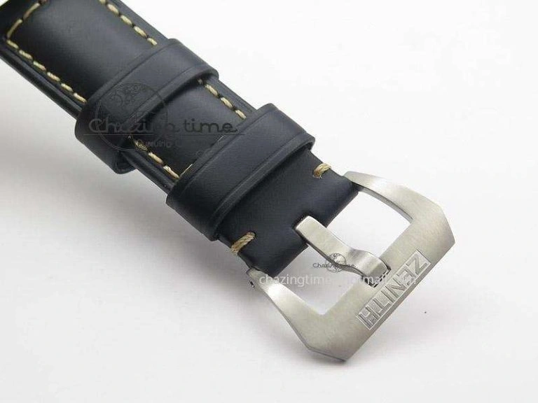 Pilot Type 20 Extra Special SS 47mm Black Dial On black Asso Strap A23J Versatile 10048