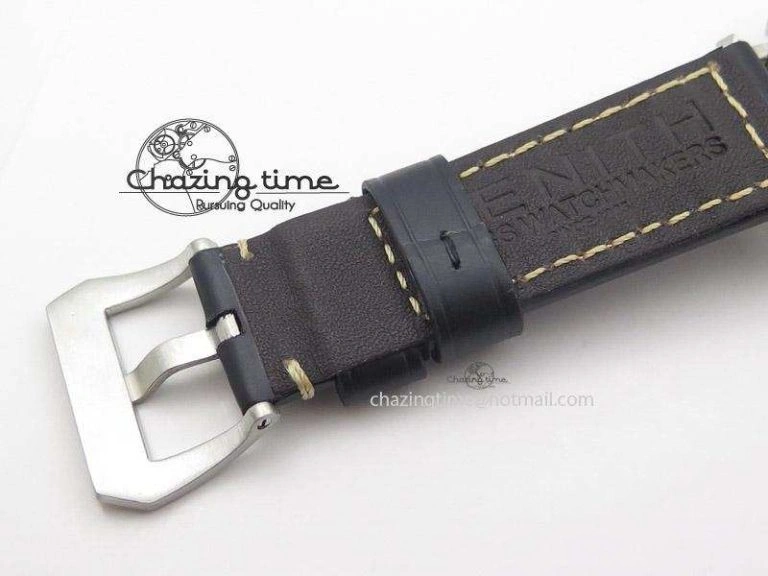 Pilot Type 20 Extra Special SS 47mm Black Dial On black Asso Strap A23J Versatile 10048