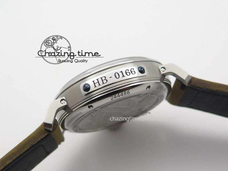 Pilot Type 20 Extra Special V6F 1:1 Best Edition SS 45mm Black Dial On Brown Asso Strap A Compact 10050