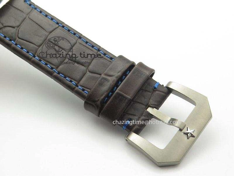 Pilot Type 20 Extra Special V6F 1:1 Best Edition SS 45mm Blue Dial On Brown Leather Strap A Reliable 10039