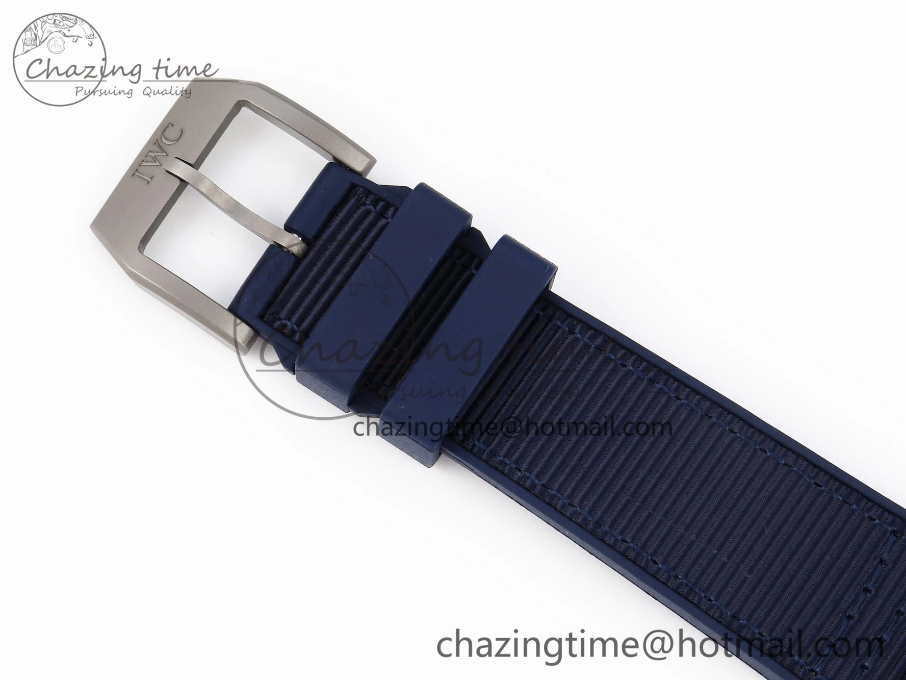 FastDry Pilot’s Watch Laureus Blue Ceramic IW328101 ZF 1:1 Best Edition on Blue Nylon Strap A 7027