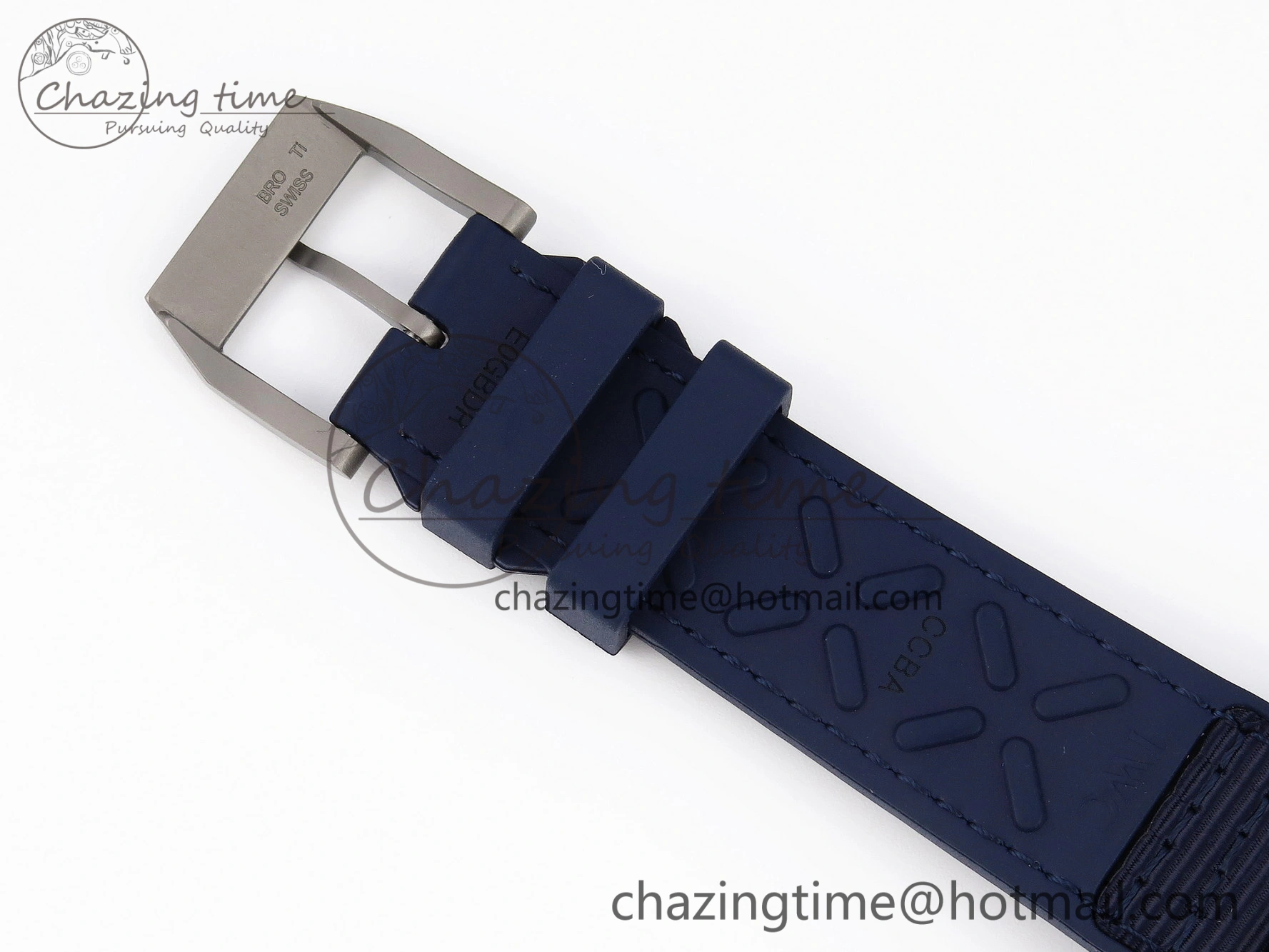 FastDry Pilot’s Watch Laureus Blue Ceramic IW328101 ZF 1:1 Best Edition on Blue Nylon Strap A 7027