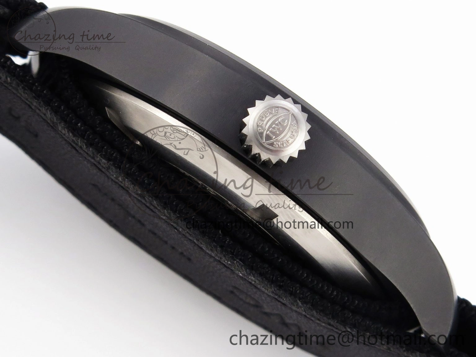 Pilot’s Watch Top Gun Black Ceramic IW326901 ZF 1:1 Best Edition on Black Nylon Strap A Versatile 7026