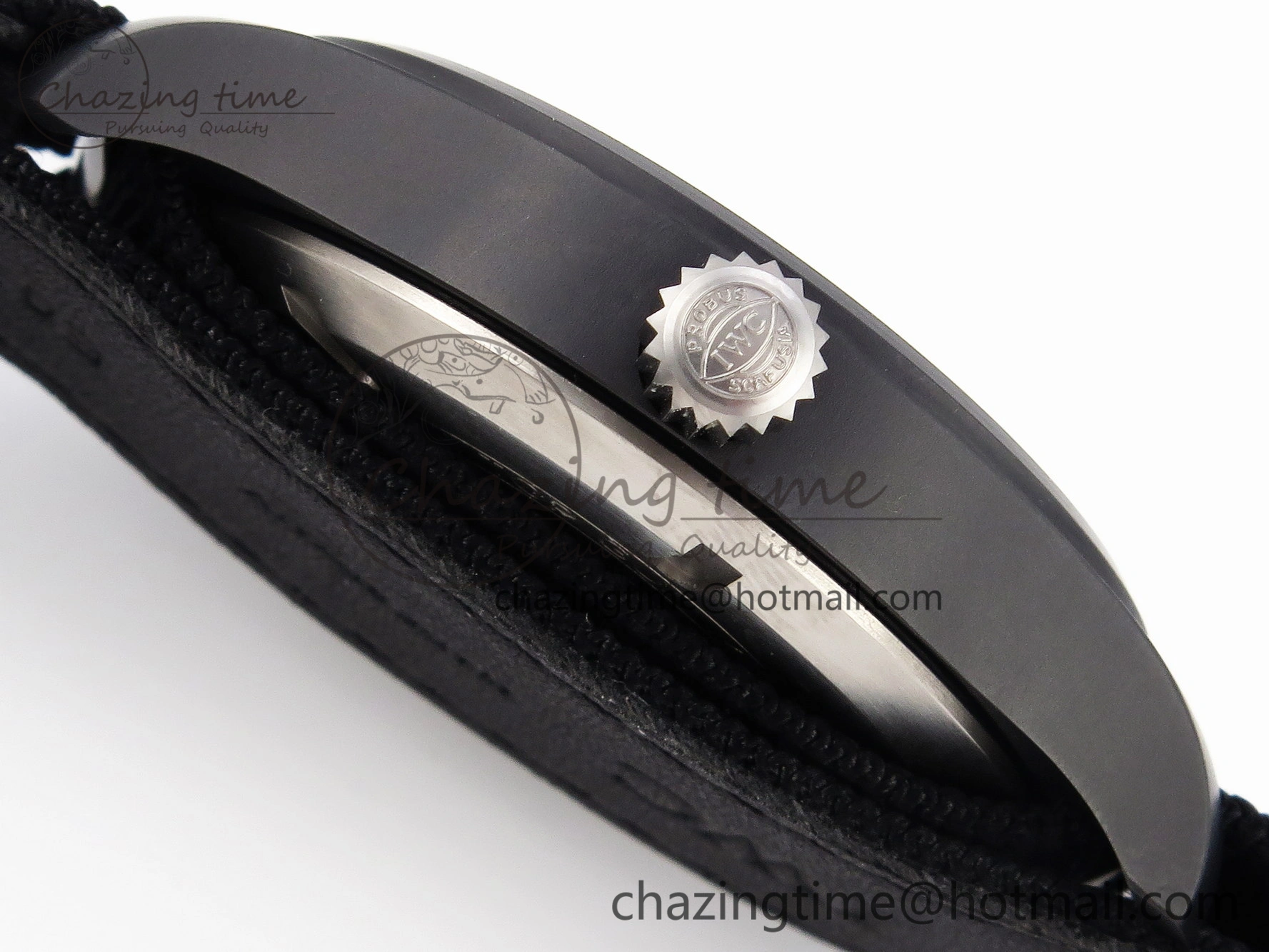 Pilot’s Watch Top Gun Black Ceramic IW326901 ZF 1:1 Best Edition on Black Nylon Strap A Versatile 7026