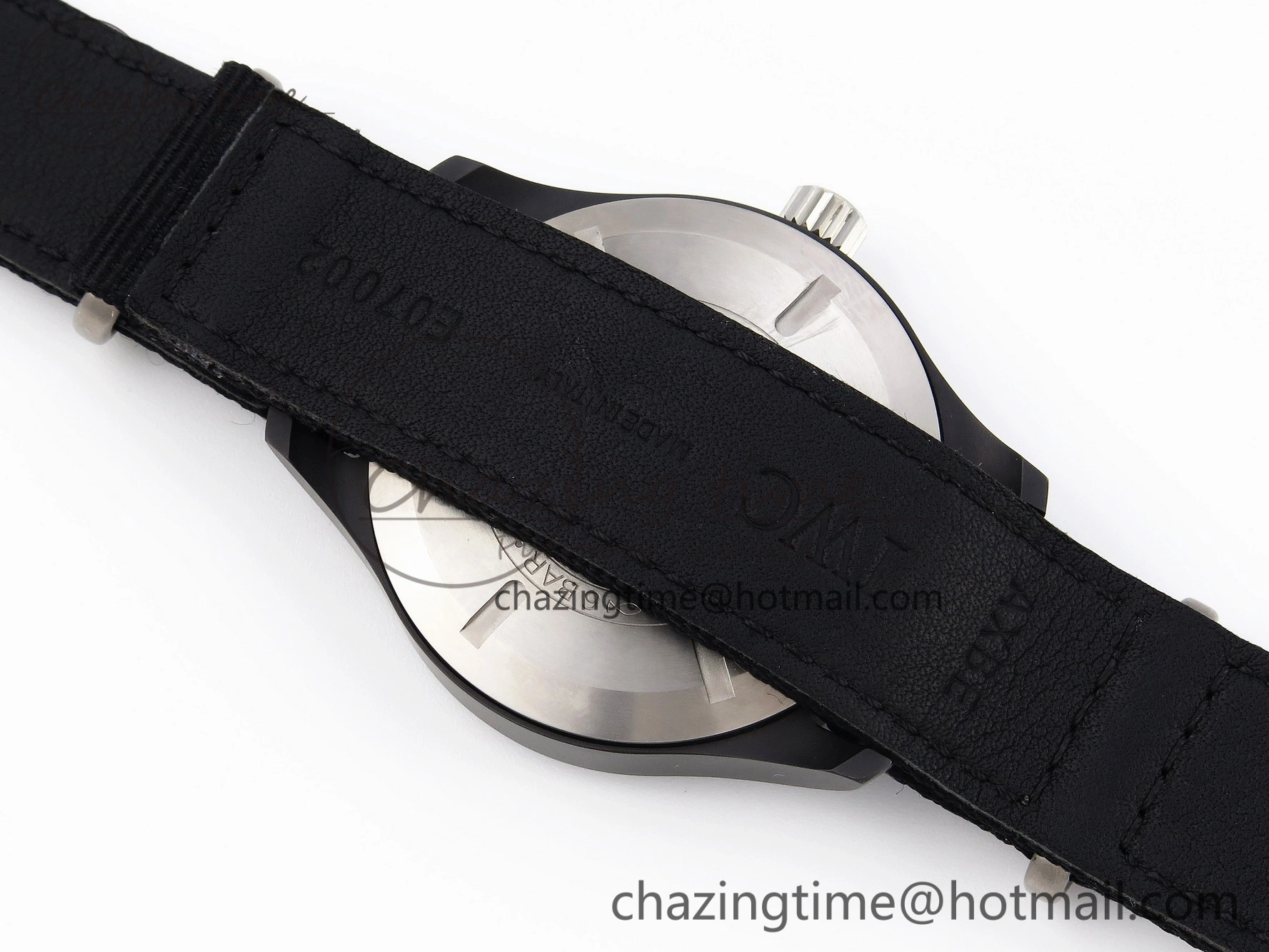 Pilot’s Watch Top Gun Black Ceramic IW326901 ZF 1:1 Best Edition on Black Nylon Strap A Versatile 7026