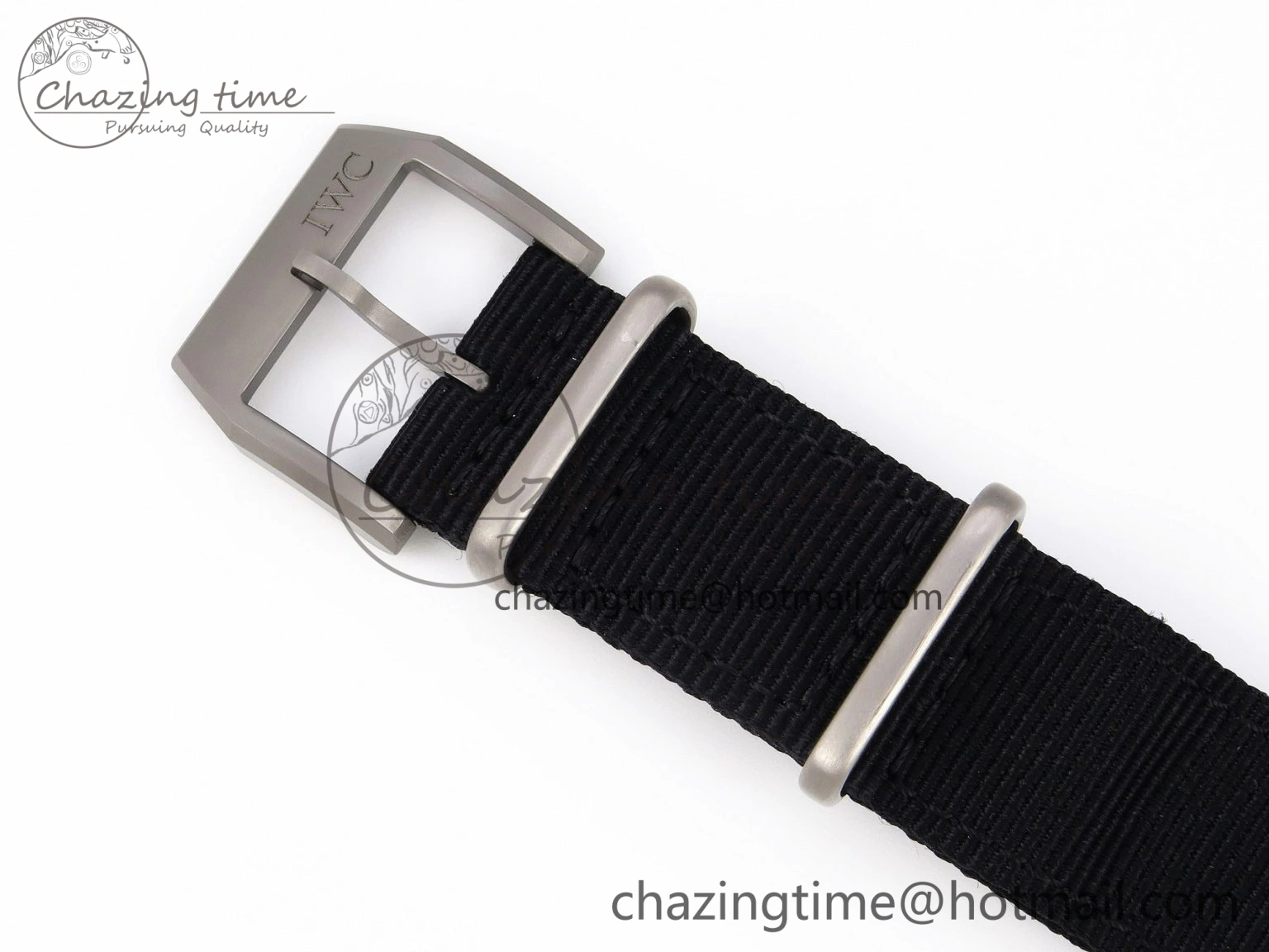 Pilot’s Watch Top Gun Black Ceramic IW326901 ZF 1:1 Best Edition on Black Nylon Strap A Versatile 7026