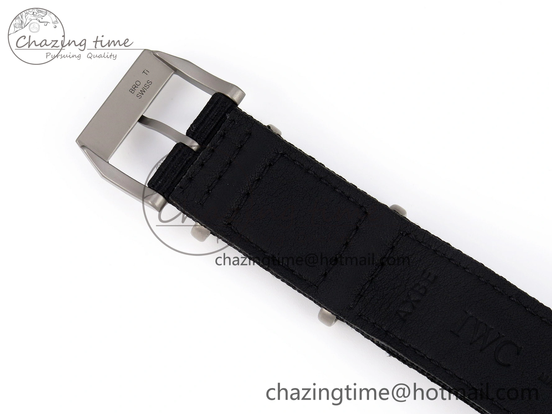 Pilot’s Watch Top Gun Black Ceramic IW326901 ZF 1:1 Best Edition on Black Nylon Strap A Versatile 7026