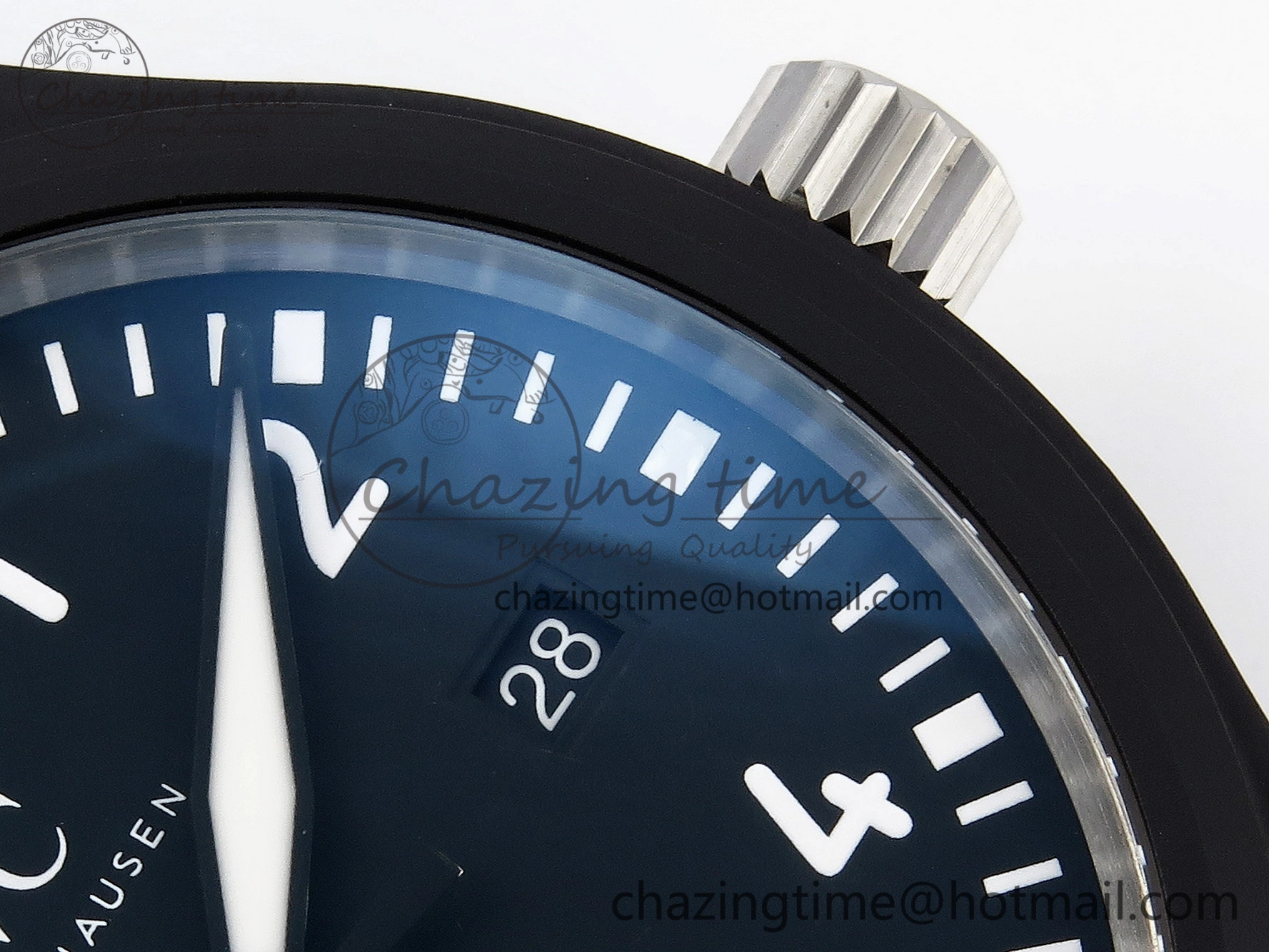 Pilot’s Watch Top Gun Black Ceramic IW326901 ZF 1:1 Best Edition on Black Nylon Strap A Versatile 7026