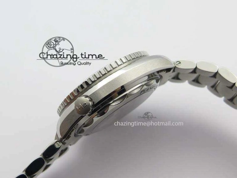 Planet Ocean 2016 43.5mm SS Black Bezel BP 1:1 Best Edition Black Dial On SS Bracelet A GoodFit 8195