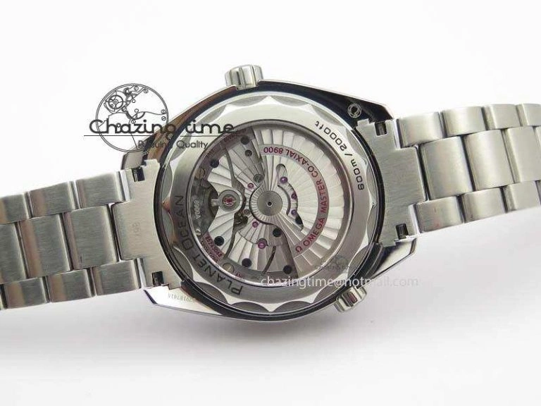 Planet Ocean 2016 43.5mm SS Black Bezel BP 1:1 Best Edition Black Dial On SS Bracelet A GoodFit 8195