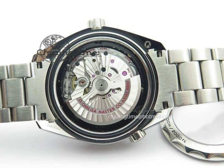 Planet Ocean 2016 43.5mm SS Black Bezel BP 1:1 Best Edition Black Dial On SS Bracelet A GoodFit 8195