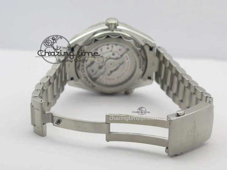 Planet Ocean 2016 43.5mm SS Black Bezel BP 1:1 Best Edition Black Dial On SS Bracelet A GoodFit 8195