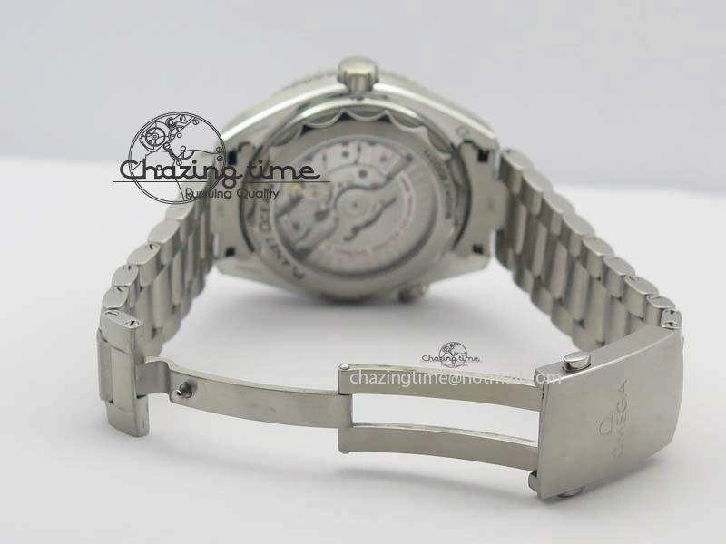 Planet Ocean 2016 43.5mm SS Black Bezel BP 1:1 Best Edition Black Dial On SS Bracelet A GoodFit 8195