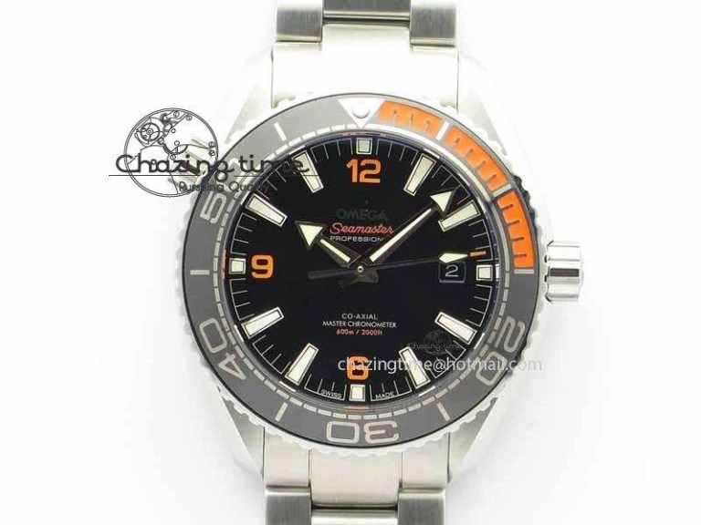 Youthful Planet Ocean 2016 43.5mm SS OM 1:1 Best Edition Black Dial On SS Bracelet A 8164