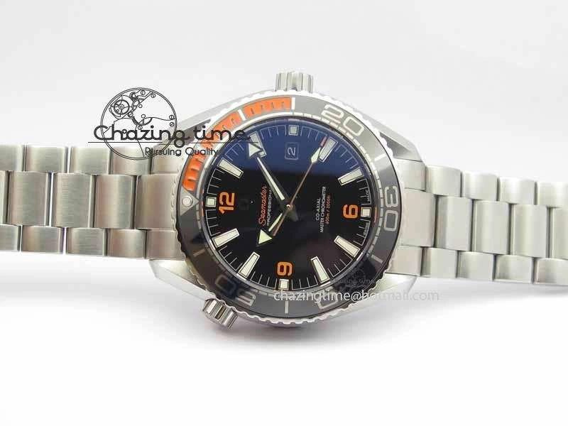 Youthful Planet Ocean 2016 43.5mm SS OM 1:1 Best Edition Black Dial On SS Bracelet A 8164