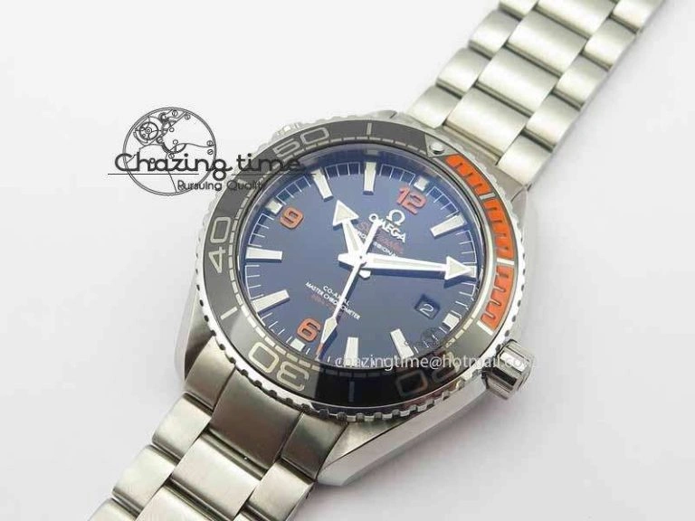 Youthful Planet Ocean 2016 43.5mm SS OM 1:1 Best Edition Black Dial On SS Bracelet A 8164