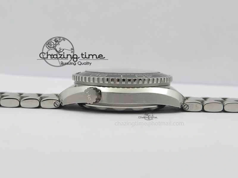 Unisex Planet Ocean 2016 43.5mm SS OM 1:1 Best Edition Black Dial On SS Bracelet A 8162