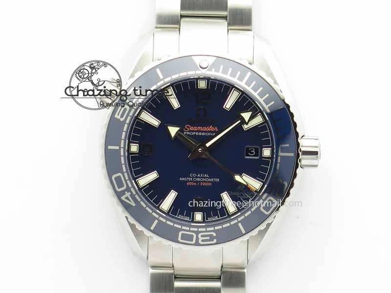 WeatherProof Planet Ocean 2016 43.5mm SS OM 1:1 Best Edition Blue Dial On SS Bracelet A 8174