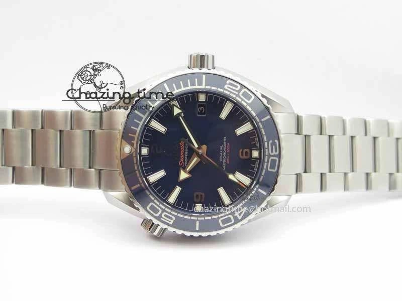 WeatherProof Planet Ocean 2016 43.5mm SS OM 1:1 Best Edition Blue Dial On SS Bracelet A 8174