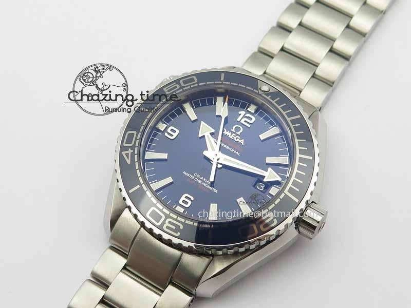 WeatherProof Planet Ocean 2016 43.5mm SS OM 1:1 Best Edition Blue Dial On SS Bracelet A 8174