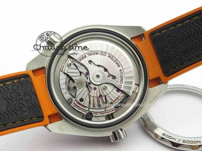 MoistureWicking Planet Ocean 2016 43.5mm SS OM 1:1 Best Edition Gray Dial On Black Nylon Strap A 8168