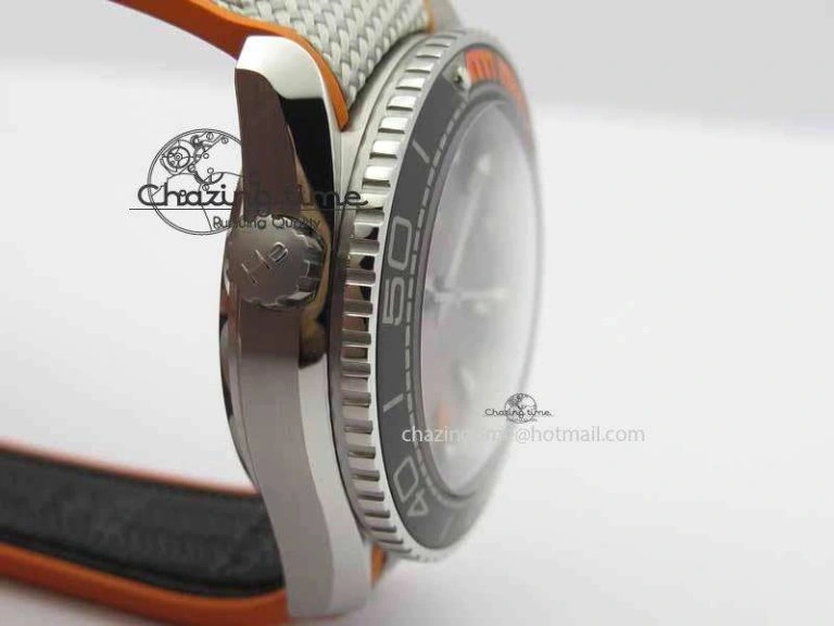 Cozy Planet Ocean 2016 43.5mm SS OM 1:1 Best Edition Gray Dial On Nylon Strap A 8166