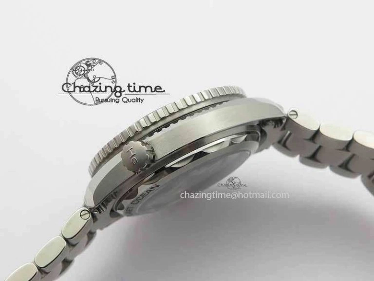 FashionForward Planet Ocean 2016 43.5mm SS OM 1:1 Best Edition Gray Dial On SS Bracelet A 8163