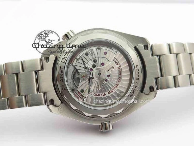FashionForward Planet Ocean 2016 43.5mm SS OM 1:1 Best Edition Gray Dial On SS Bracelet A 8163
