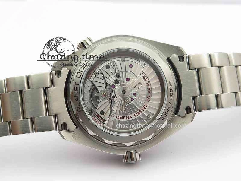 FashionForward Planet Ocean 2016 43.5mm SS OM 1:1 Best Edition Gray Dial On SS Bracelet A 8163