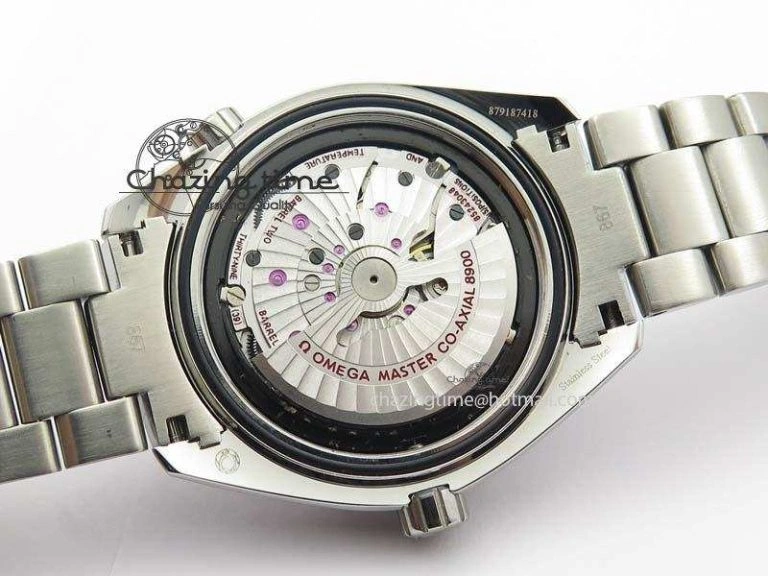 Colorful Planet Ocean 2016 43.5mm SS Orange Bezel BP 1:1 Best Edition Black Dial On SS Bracelet A 8197
